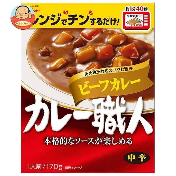 江崎グリコ カレー職人 ビーフカレー中辛 170g×10個入