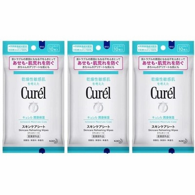 まとめ買い キュレル スキンケアシート 10枚入り 3個 赤ちゃんにも使えます 通販 Lineポイント最大get Lineショッピング