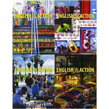 【現貨】English in Action (1/2/3/4), 3/e with Online Workbook /Foley華通書坊/姆斯