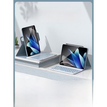 適用2023新款vivopad2藍牙鍵盤vivoAir保護套旋轉pad11寸平板電腦全包保護殼12.1英寸鍵盤鼠標套裝防摔皮套