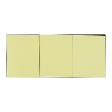 N次貼 便條紙 38x51mm 1200張  黃色  12本  1盒
