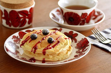 Gustavsberg 紅花Aster 22cm餐盤