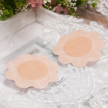 On Street 無痕感小花拋棄式胸貼(六入)