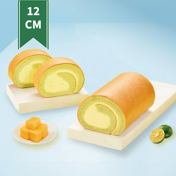 【亞尼克】12CM獨享捲-法式青桔芒果生乳捲(單條組)夏季限定新上市