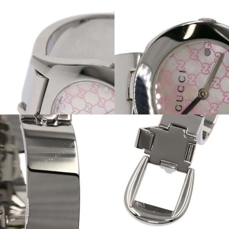 GUCCI グッチ 6700L GG文字盤 腕時計 ステンレススチール SS  