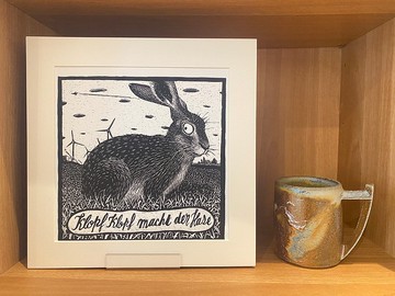 復刻德國古典童話兔子插畫