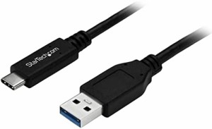 USB-C USB-Aケーブル オス オス 1m USB 3.0準拠 USB315AC1M