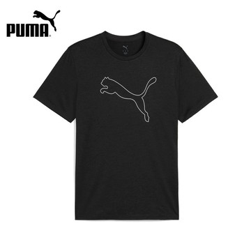 【PUMA】 訓練系列TAD跳豹麻花短袖T恤(M)_男性_52590701__歐規｜官方直營