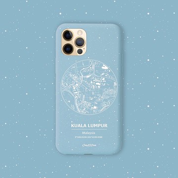 吉隆坡 旅行地圖系列 防摔手機殼 不只蘋果更多安卓 CSBF07