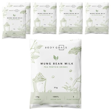 BODY GOALS 豌豆蛋白飲 綠豆沙  31g  6包