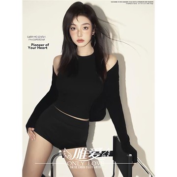 美式辣妹時尚雜志風攝影主題情緒寫真服酷颯純欲性感藝術照拍攝服