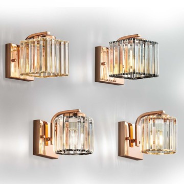 水晶造型壁燈 F123-06-73211、73212、73213、73214