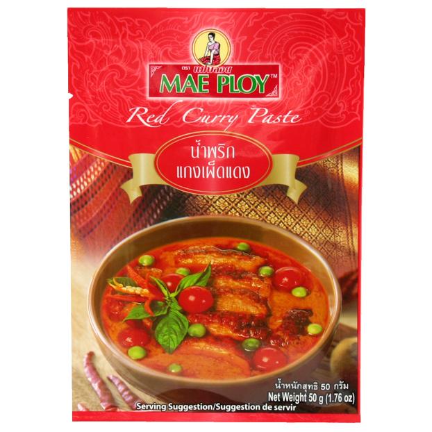 Mae Ploy Red Curry Paste メープロイ レッドカレーペースト　50g