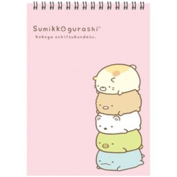 角落生物-小夥伴 25K上翻筆記-粉