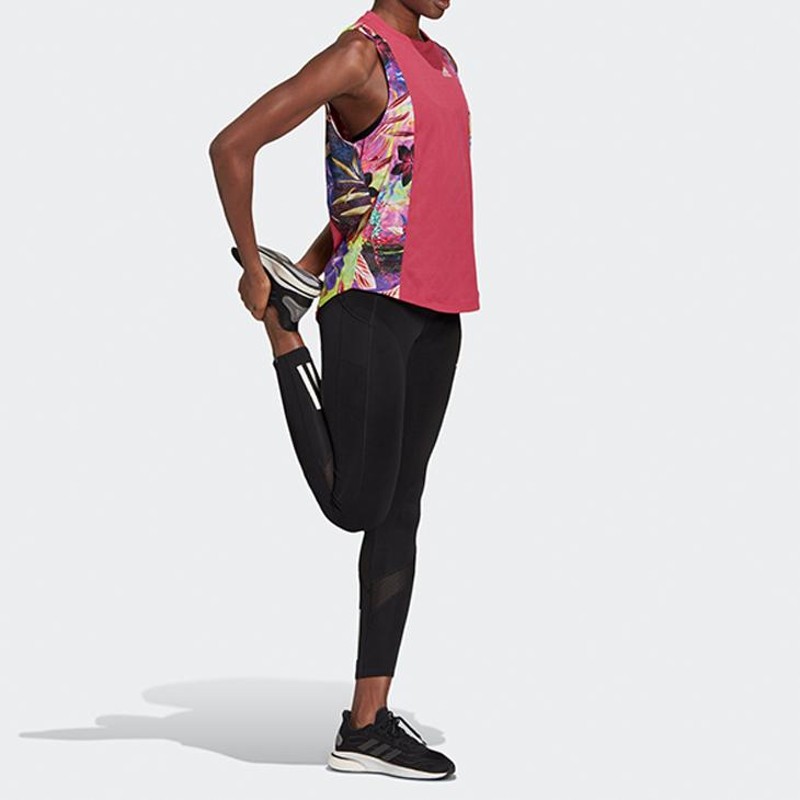 タンクトップ ランニング ノースリーブ レディース/adidas アディダス OWN THE RUN FLORAL TANK W/スポーツウェア  トレーニング 女性 ピンク /JLE38-GK6976 | LINEショッピング