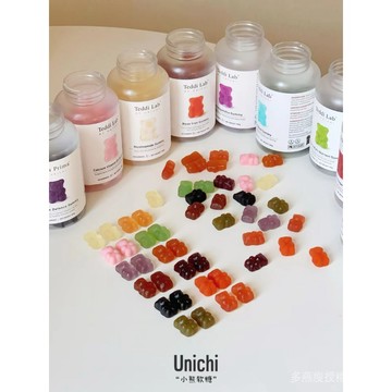 Unichi軟糖 藏紅花小熊軟糖 60粒/瓶 澳洲進口  Unichi小熊軟糖全係列 MEPK