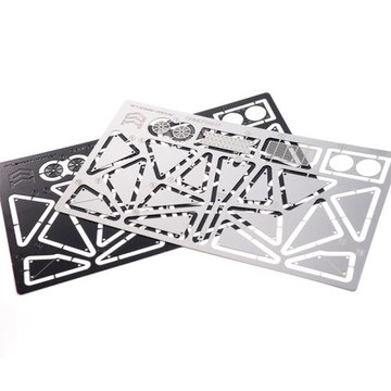 奧蘭多漢特模型后驅X02獎杯卡1:32配件外觀裝飾品不銹鋼SA0109