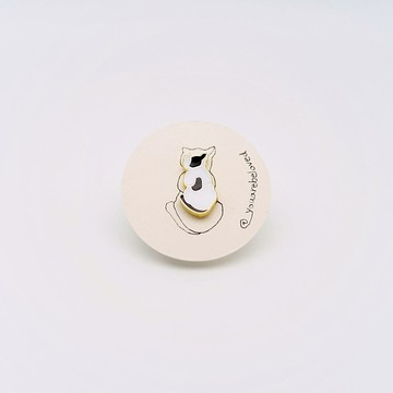 兩點貓 喵喵襟章