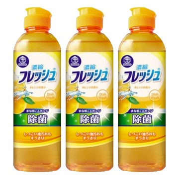 第一石鹼 Kitchen Club KC弱酸性洗碗精3入 250ml 檸檬香 濃縮配方  1組