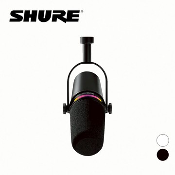 Shure MV7+ Podcast 動圈式麥克風 黑/白【敦煌樂器】