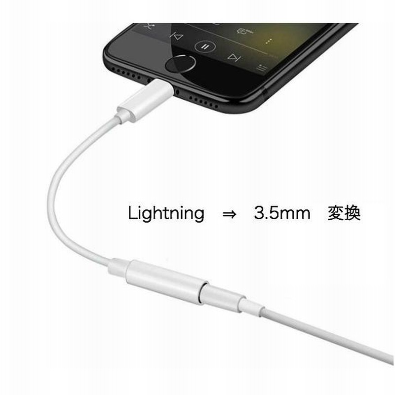 往復送料無料往復送料無料最新版 IPhone イヤホン ライトニング ジャック 換アダプター3.5mm イヤホンジャック