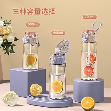 南極人水杯大容量男女生高顏值耐高溫兒童水壺新款吸管杯子大肚杯