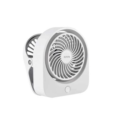 【KINYO】夾 /立式迷你充電風扇 UF-1685