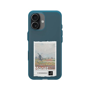 iPhone 17 Clear (相機按鈕) 夜幕藍 - Van Gogh Museum - 荷蘭的鬱金香田