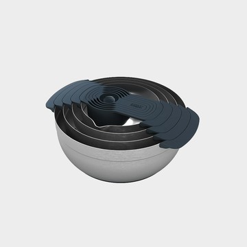 Joseph Joseph Nest™ 堆疊量測盆九件組(不鏽鋼)
