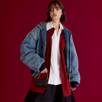 【CHARLES & KEITH】台灣限定! Arrietty 菱格短夾 LINE禮物獨家禮盒 附提袋｜快速出貨｜情人節快樂｜生日禮物 | 小CK