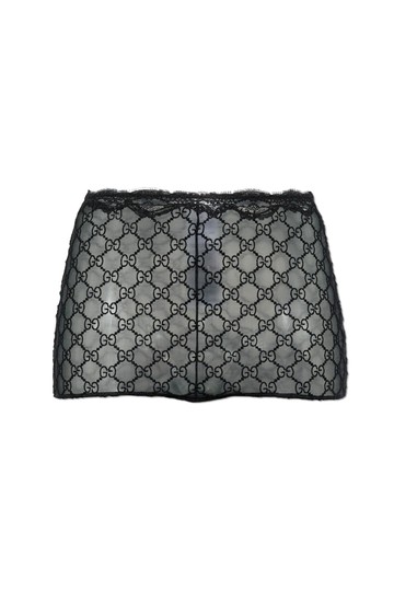 Gucci High-waisted Lace Panties