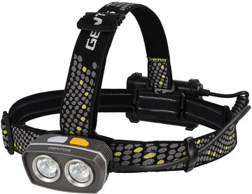 【日本代購】GENTOS LED 前燈【亮度210-500流明/實用亮燈3-10小時/高演色暖色LED/後部識別燈】 符合SORDIOS ANSI標準