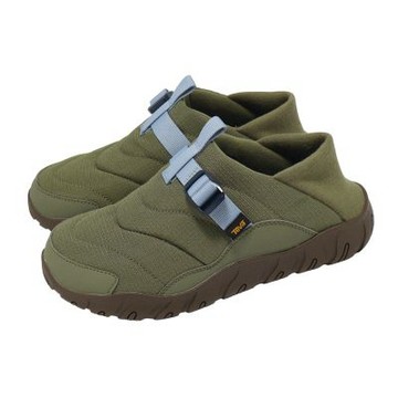 Teva 菠蘿麵包鞋 ReEmber Camp 女鞋 橄欖綠 防潑水 織帶 戶外鞋 易穿脫 防撕裂 懶人鞋 1173975BTOL