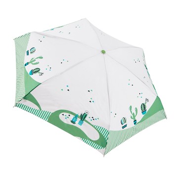 RAINSTORY仙人掌抗UV手開迷你口袋傘