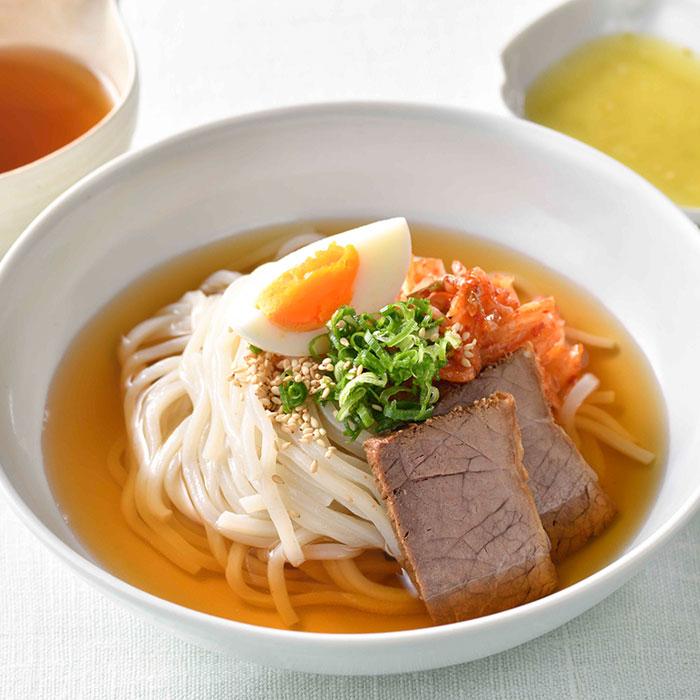 別府冷麺4食セット（ギフト箱入） 送料無料 牛チャーシュー かぼすこしょう付 OITA30CP_2020_その他食品 中元 御中元 歳暮 御歳暮 父の日 母の日 ギフト