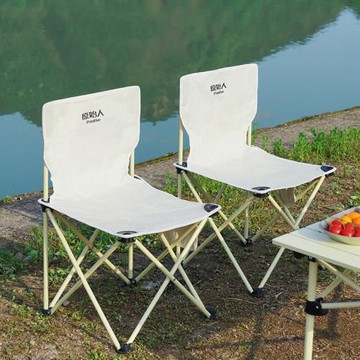 【逛逛市集】戶外露營輕便折疊椅(贈收納袋/露營椅/摺疊椅/戶外椅)