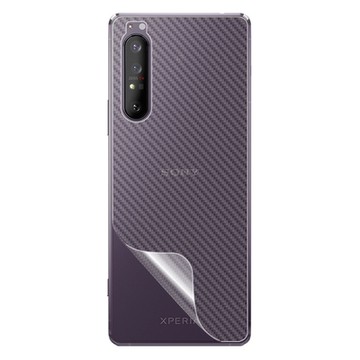 (台灣製)【o-one】大螢膜PRO SONY Xperia 1 III 全膠背面保護貼 手機保護貼-CARBON款