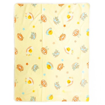 PiYOPiYO小鴨 防水尿墊 好洗快乾 透氣舒適 無添加螢光劑  70cm x 90cm  黃色  1個