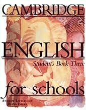 Cambridge English for Schools 3 Student's book (1版) Littlejohn  Cambridge