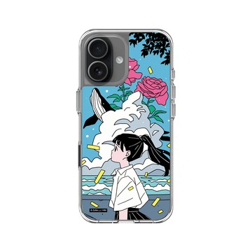 iPhone 17 Clear Case（相機按鈕） 透明 - 子凡 Zzifan_z - 鯨魚