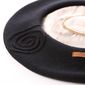 西班牙ELOSEGUI_女BOROBIL貝雷帽EL_BOROBIL05003 (天鵝絨黑)