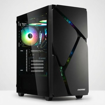 MarbleShell MS30 ARGB 冰曜石 (黑) ATX 電腦機殼[裸裝無盒]