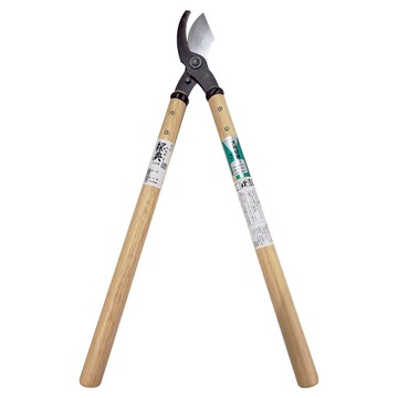 13K 木柄太枝剪 全長60.5公分 刀長10公分 鋼木材質  1個