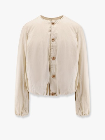 Wadded blouson padded cotton satin jacket - LEMAIRE - gender_Woman