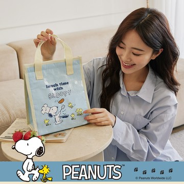 SNOOPY x Kiiwi O! 聯名款．輕巧保溫袋 廚師藍