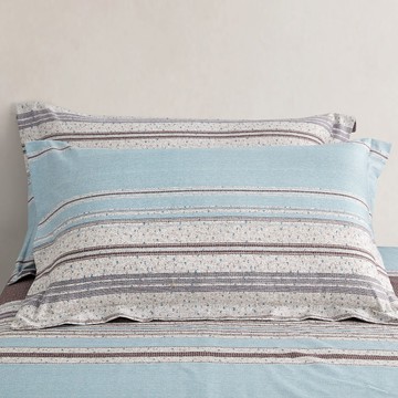 (無被套)Miile美麗棉系列 / 三件式床包枕套組 / 簡約光年