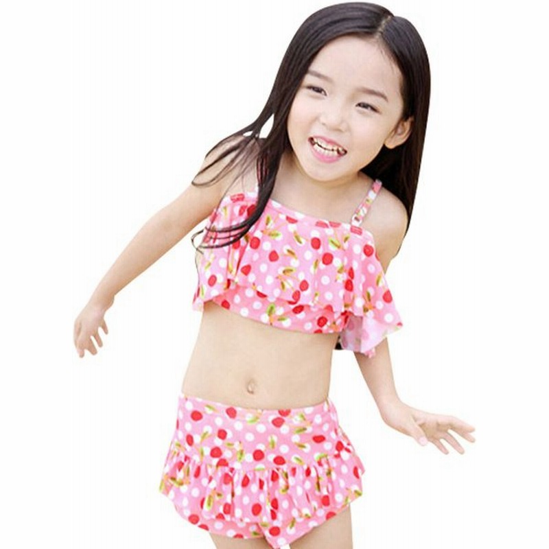 子供 水着 女の子 セパレート キッズ ビキニ 2点セット さくらんぼ柄 キュート フリル 子供 女児 ジュニア 85cm 90 95 100 110 1 130 140cm 着替え楽々 通販 Lineポイント最大0 5 Get Lineショッピング