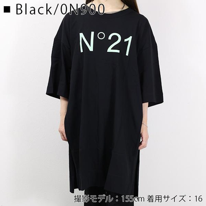 N 21 ヌメロヴェントゥーノ Tシャツ 半袖 シャツワンピース ロゴ