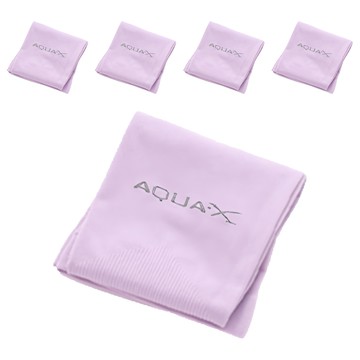 AQUA.X 涼感袖套5件組 36 x 10cm 顏色隨機 防曬透氣