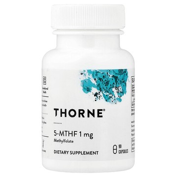 Thorne, 5-MTHF，1 毫克，90 粒膠囊